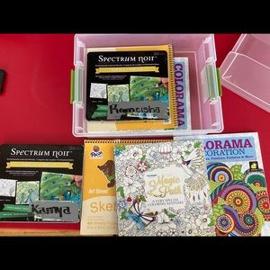 Coloring book set